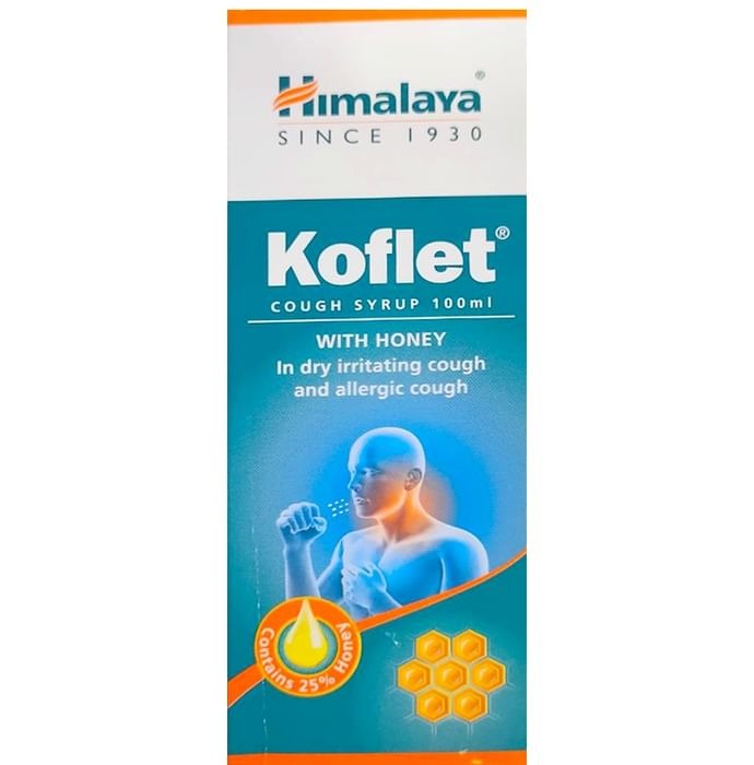 Himalaya Herbals - Koflet Cough Syrup - 100 ml