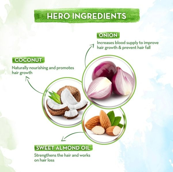 Mamaearth Onion Shampoo & Onion Conditioner For Hair Fall Control - (250 ml + 250 ml) Combo
