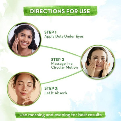 Mamaearth Bye Bye Dark Circles Eye Cream - 20 ml - Pack of 1