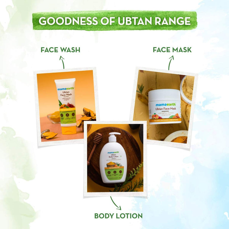 Mamaearth Ubtan Face Mask - 100 gm - Pack of 1