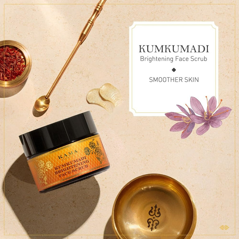 Kumkumadi Youth-Clarifying Mask-Scrub, 2 in 1 Mask Scrub - 50 gm