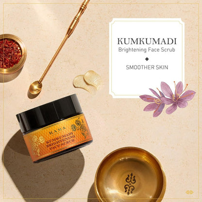 Kumkumadi Youth-Clarifying Mask-Scrub, 2 in 1 Mask Scrub - 50 gm