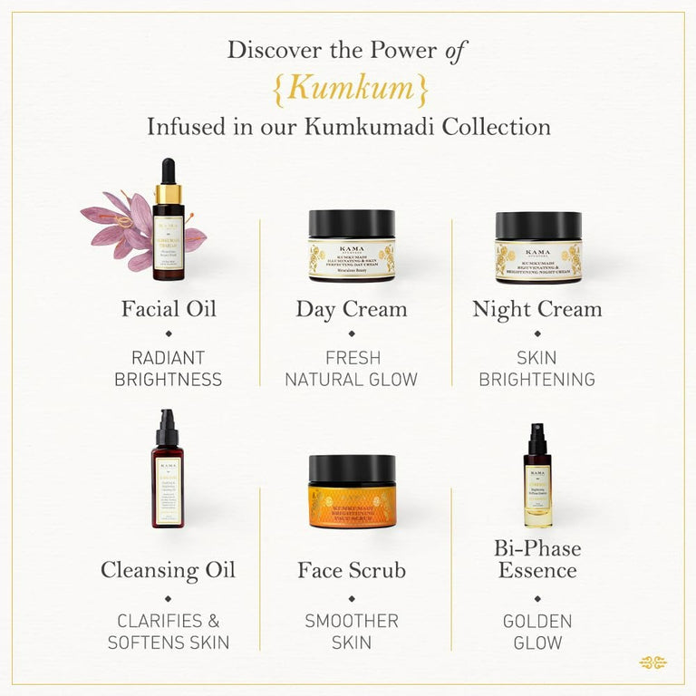 Kumkumadi Youth-Clarifying Mask-Scrub, 2 in 1 Mask Scrub - 50 gm
