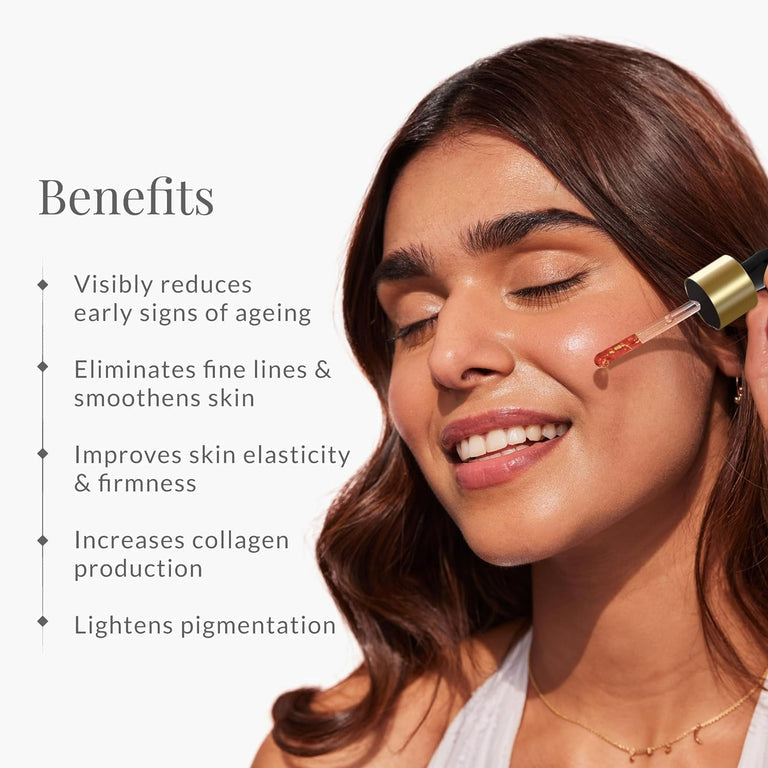 Forest Essentials Advanced Soundarya Age Defying Facial Serum With 24K Gold - 30 ml