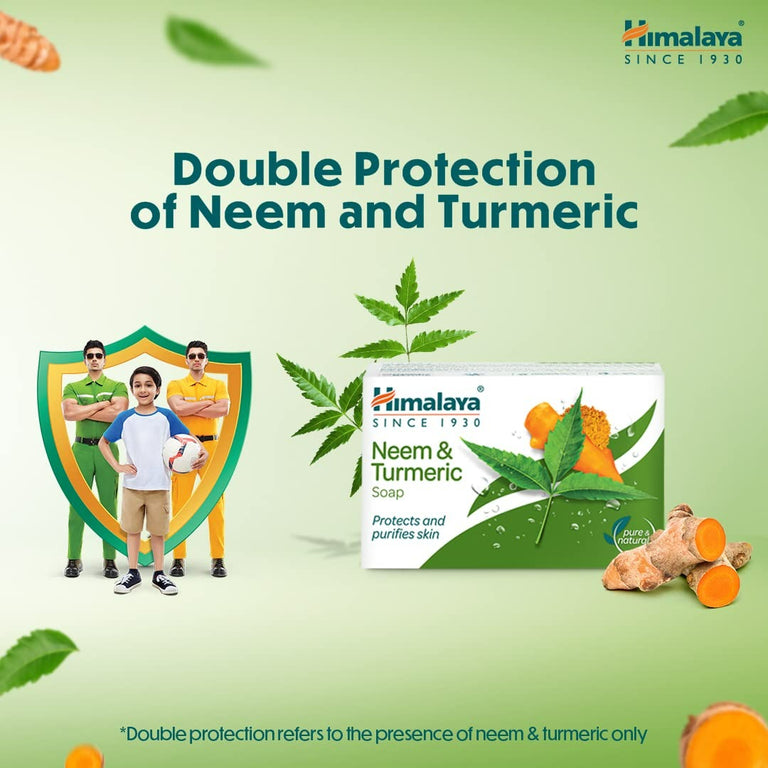 Himalaya Herbals Neem and Turmeric Soap - 75 gm - Pack of 1