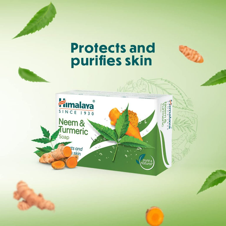 Himalaya Herbals Neem and Turmeric Soap - 75 gm - Pack of 1