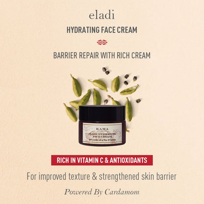 Kama Ayurveda Eladi Hydrating Ayurvedic Face Cream 50gm - 50 gm