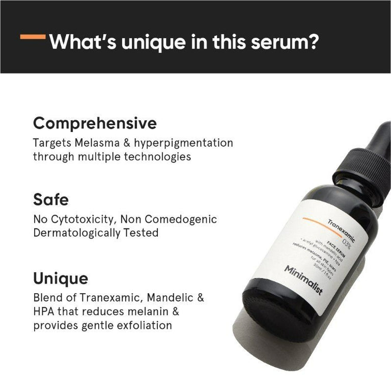 Minimalist Tranexamic 3% + HPA - 30 ml