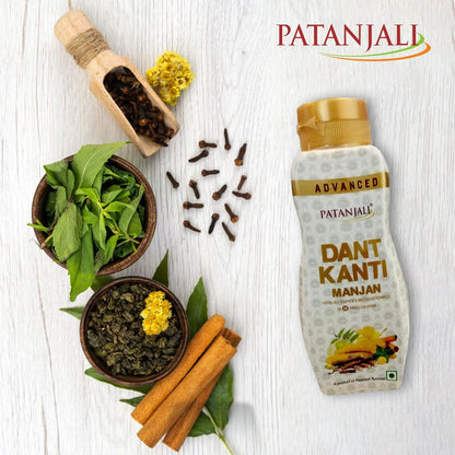 Patanjali Advanced Dant Kanti Manjan - 100 gm - Pack of 1