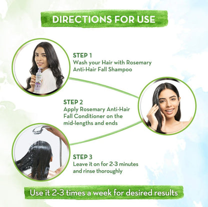 Mamaearth Rosemary Anti-Hair Fall Conditioner with Rosemary & Methi Dana - 250 ml