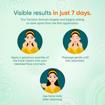 Himalaya Dark Spot Clearing Turmeric Face Cream - 50 gm