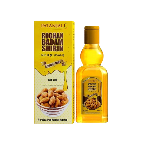 Patanjali Badam Roghan Shirin - 60 ml - Pack of 1