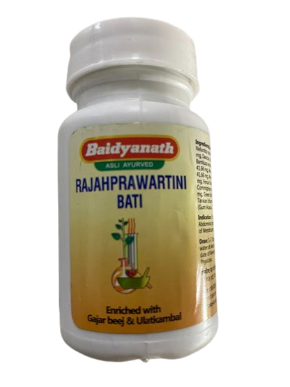 Baidyanath Jhansi Rajahprawartani Bati - 40 tab