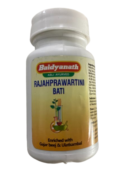 Baidyanath Jhansi Rajahprawartani Bati - 40 tab