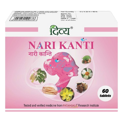 Patanjali Divya Nari Kanti Tablets - 60 tabs