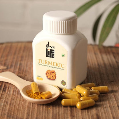 Isha Life Neem and Turmeric Capsules - 100 caps - Pack of 1