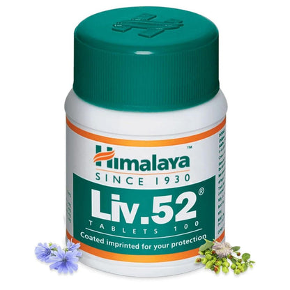 Himalaya Liv.52 Tablets - 100 Counts - 100 tabs - Pack of 1