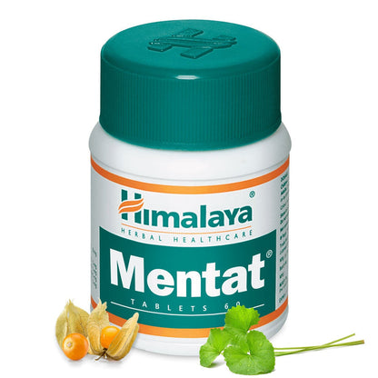 Himalaya Herbals Mentat Tablets - 60 tabs - Pack of 1
