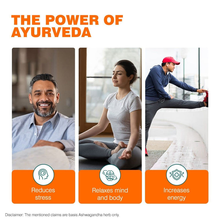 Himalaya Ashvagandha Tablets - General Wellness - 60 tabs - Pack of 1