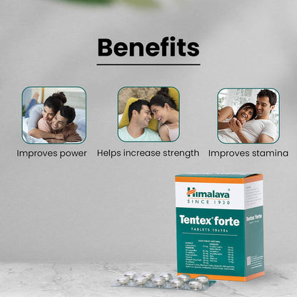 Himalaya Tentex Forte Tablets - 10 tabs