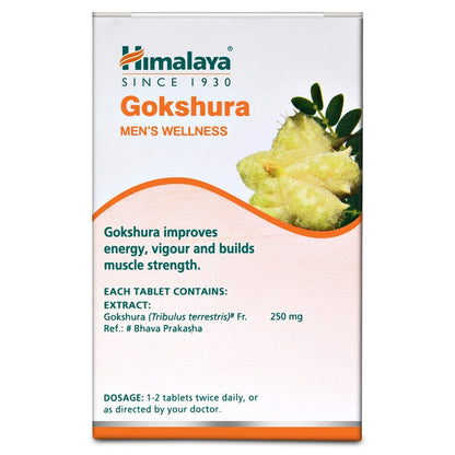 Himalaya Wellness Pure Herbs Gokshura Men's Wellness - Pack of 1 - 60 tabs