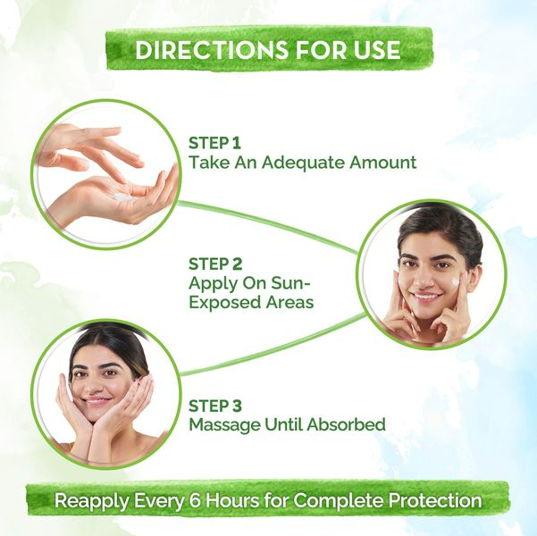 Mamaearth Vitamin C Daily Glow Sunscreen SPF 50 PA+++ for Sun Protection & Glow - 50 gm