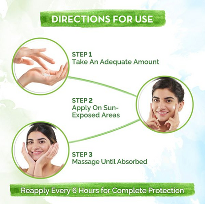 Mamaearth Vitamin C Daily Glow Sunscreen SPF 50 PA+++ for Sun Protection & Glow - 50 gm