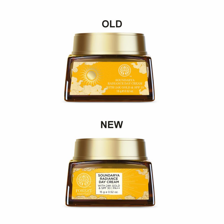 Forest Essentials Soundarya Radiance Cream With 24K Gold & SPF 30 - 15 gm