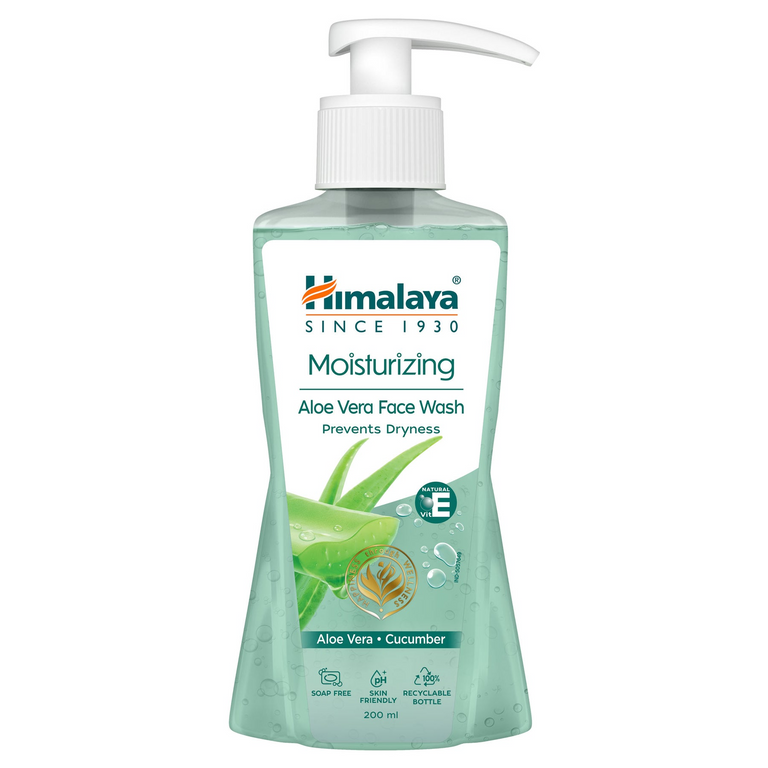 Himalaya Herbals Moisturizing Aloe Vera Face Wash - 50 ml
