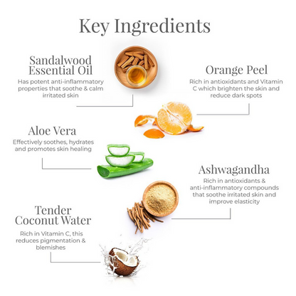 Forest Essentials Hydrating Facial Moisturizer Sandalwood & Orange Peel With SPF 30, PA ++ - 130 ml