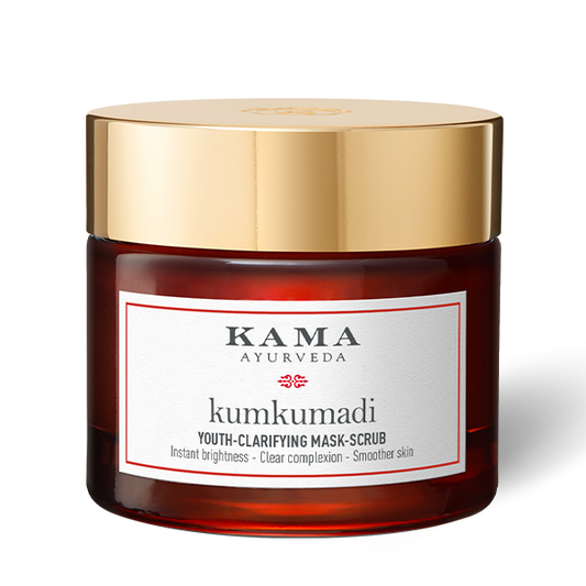 Kumkumadi Youth-Clarifying Mask-Scrub, 2 in 1 Mask Scrub - 50 gm
