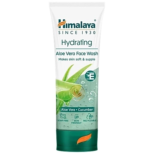Himalaya Herbals Moisturizing Aloe Vera Face Wash - 50 ml