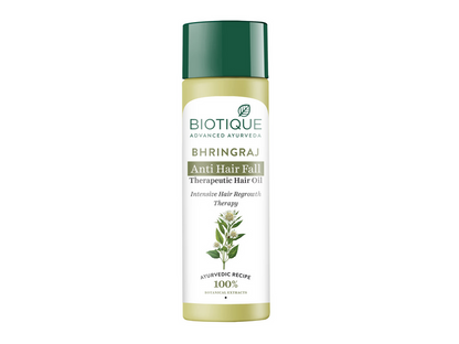 Biotique Bio Bhringraj Fresh Growth Therapeutic Oil For Falling Hair - 100 ml - Pack of 1