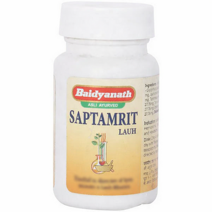 Baidyanath Jhansi Saptamrit Lauh Tablets - 40 tabs