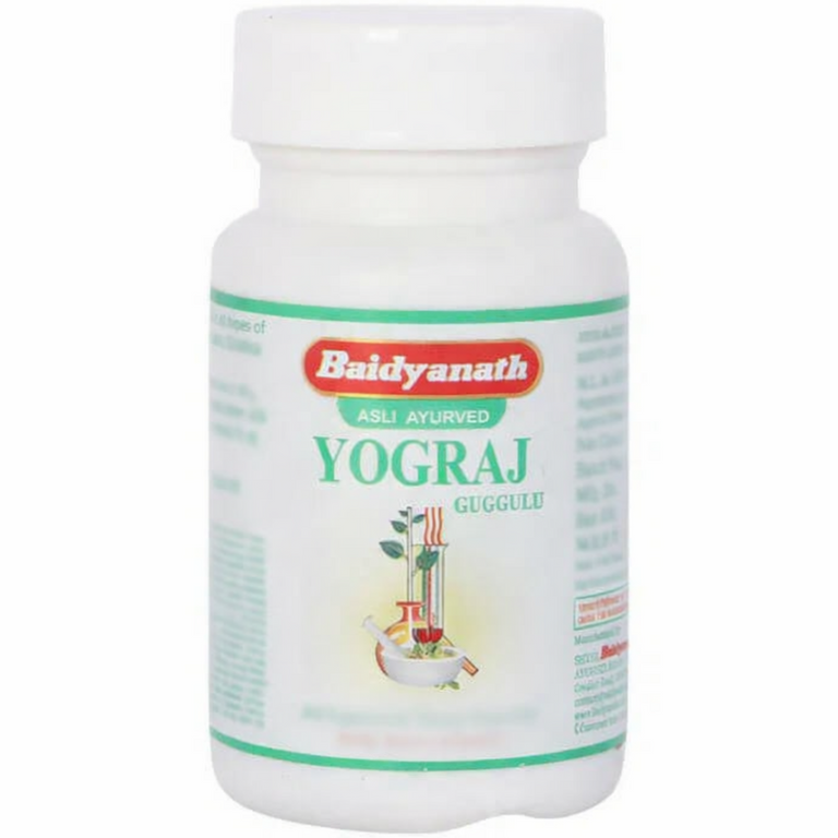 Baidyanath Jhansi Yograj Guggulu Tablets - 60 tabs