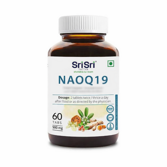 Sri Sri Tattva NAOQ19 Antiviral & Anti Inflammatory Tablets - 100 tabs - Pack of 1