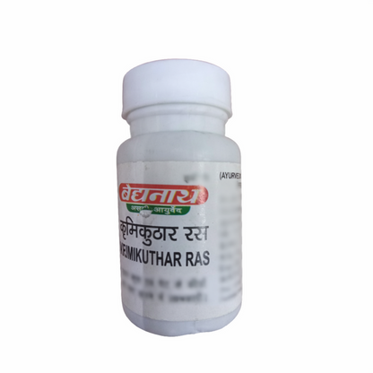 Baidyanath Jhansi Krimikuthar Ras 80 Tabs - 80 tabs