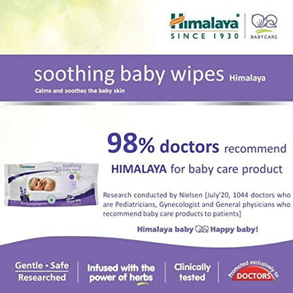 Himalaya Herbals - Soothing Baby Wipes - 72 Wipes