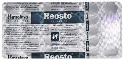 Himalaya Herbals - Reosto Tablets - 60 tabs