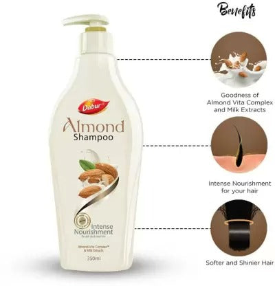Dabur Almond Shampoo - 650 ml