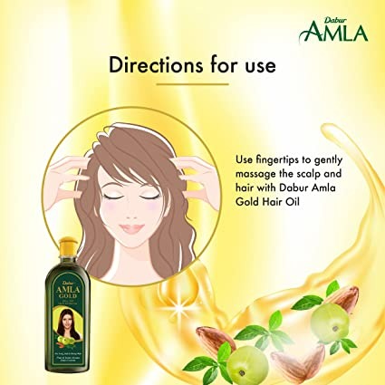Dabur Amla Gold Hair Oil - 300 Ml