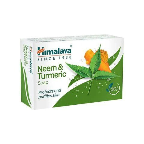 Himalaya Herbals Neem and Turmeric Soap - 75 gm - Pack of 1
