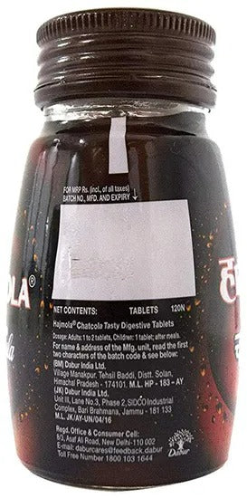 Dabur Hajmola Chatcola Tablets - 120 tabs - Pack of 1