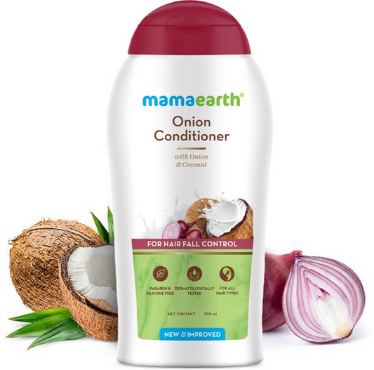 Mamaearth Onion Conditioner For Hair Fall Control - 100 ml