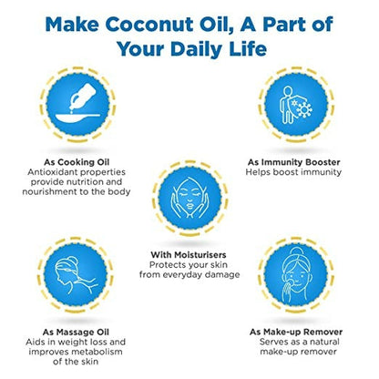 Dabur Anmol Gold Pure Coconut Oil - 500 ml