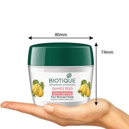 Biotique Bio Quince Seed Nourishing Face Massage Cream - 50 Gm