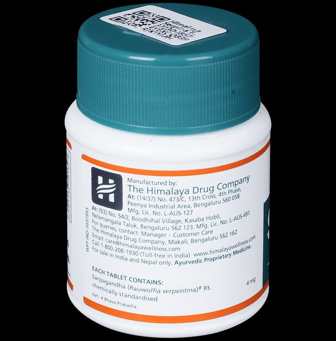Himalaya Herbals - Serpina Tablets - Pack of 1 - 100 tabs