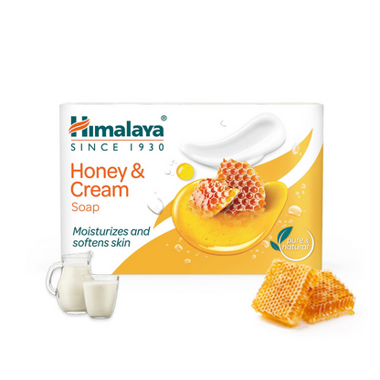 Himalaya Herbals Honey and Cream Soap - 75 gm - Pack of 1