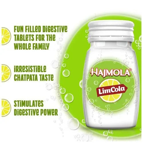 Dabur Hajmola LimCola Tablets - 120 tabs - Pack of 1