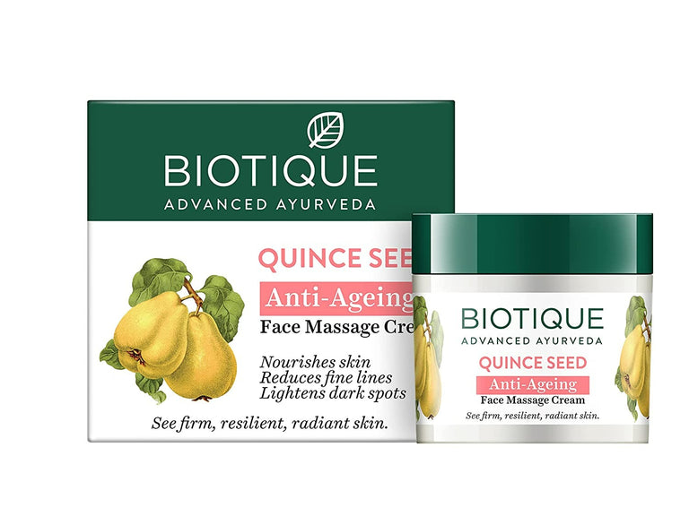 Biotique Bio Quince Seed Nourishing Face Massage Cream - 50 Gm